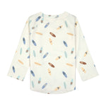 Anti-UV T-shirt de bains à manches longues - Planches