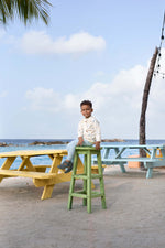 Anti-UV T-shirt de bains à manches longues - Planches