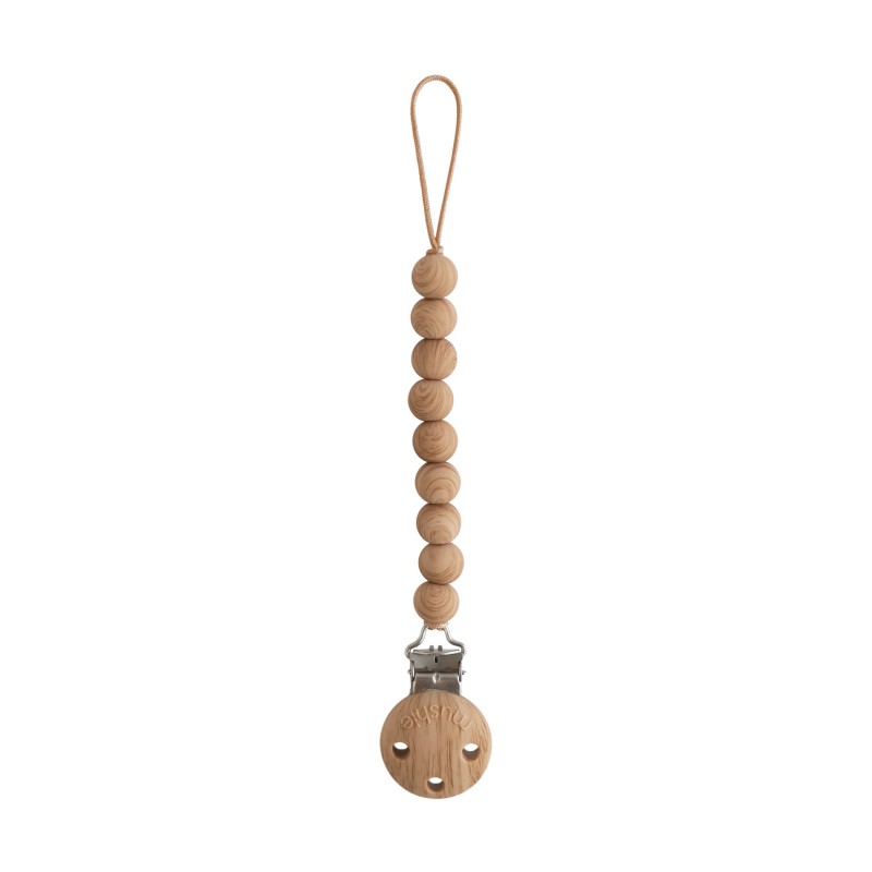 Attaches-sucette Silicone Hera(divers coloris) - Faux Wood -