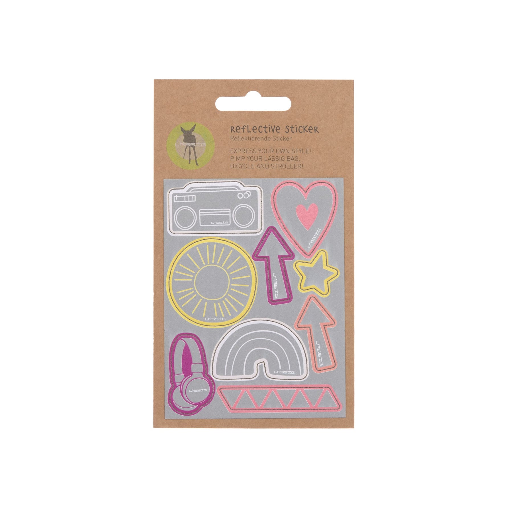 Autocollant Réfléchissant Arc-en-ciel - Accessoires