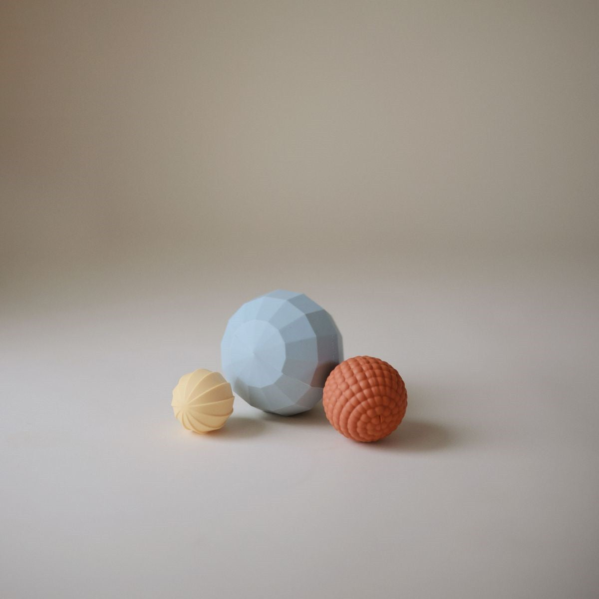 Balles sensoriel 3pcs - powder blue - jouet bain