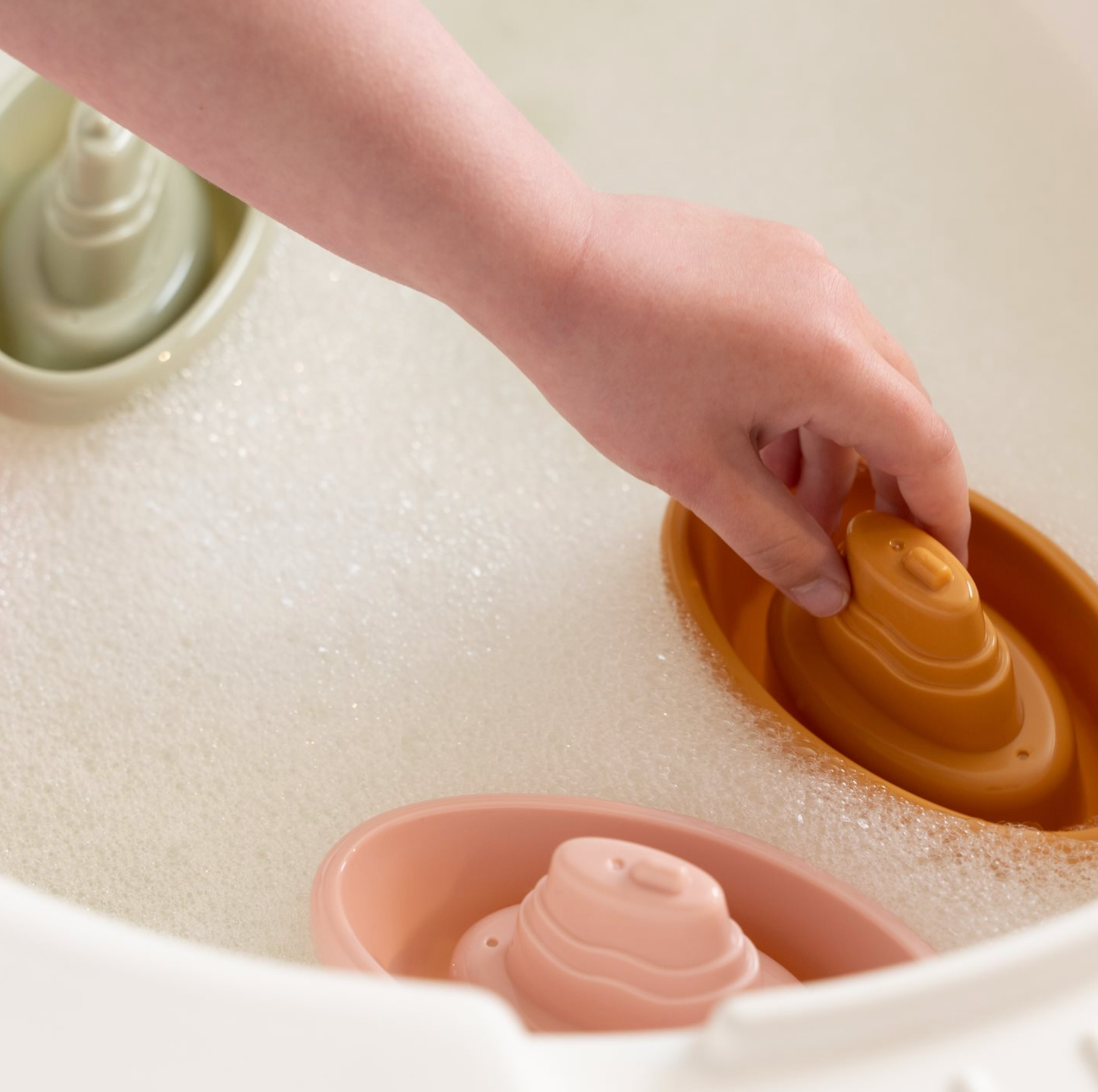 Baden -Boote Baden Stapeln Rosa - Zubehör