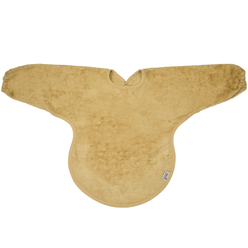 Bavoir à manches élastiques (divers coloris) - honey yellow