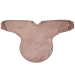 Bavoir à manches élastiques (divers coloris) - mellow mauve