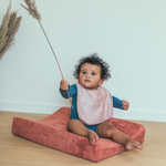 Bavoir avec pression en bambou (divers coloris) - Bavoir