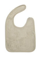 Bavoir avec pression en bambou (divers coloris) - Feather