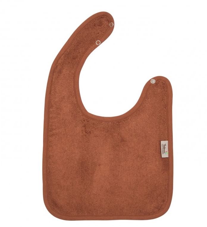 Bavoir avec pression en bambou (divers coloris) - Hazel