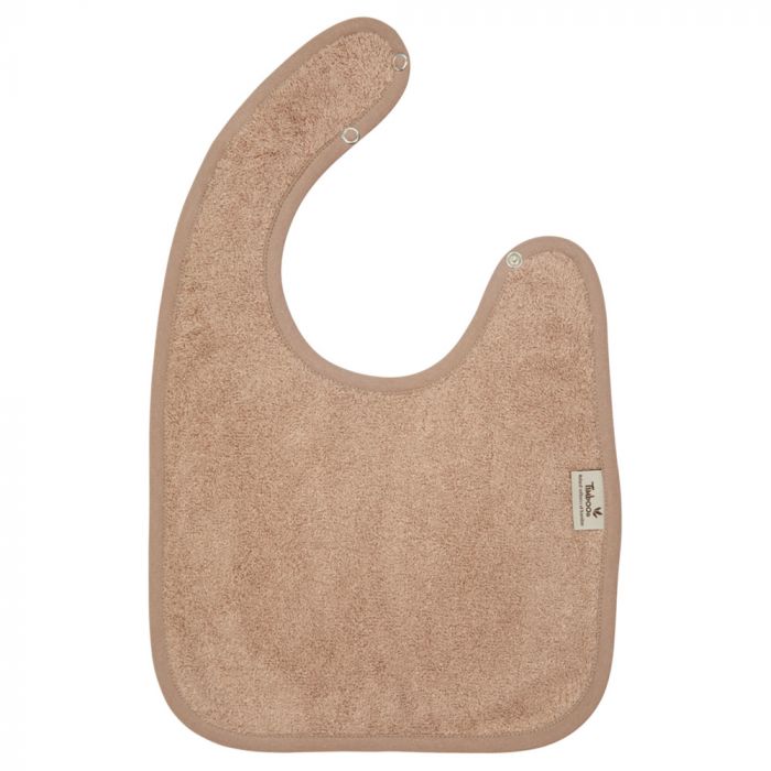 Bavoir avec pression en bambou (divers coloris) - Savannah