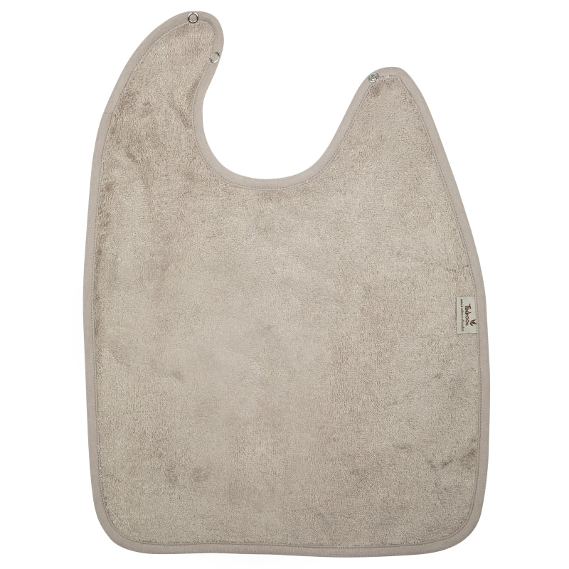 Bavoir XXL en bambou (divers coloris) - Heather Grey -