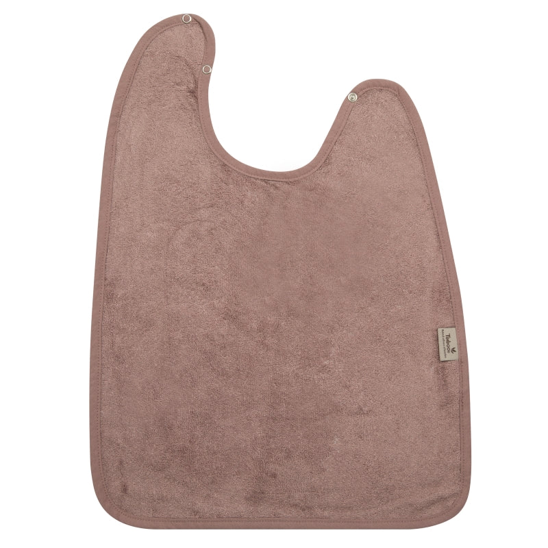 Bavoir XXL en bambou (divers coloris) - mellow mauve -