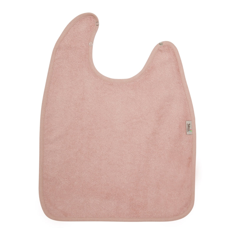Bavoir XXL en bambou (divers coloris) - misty rose - Bavoir