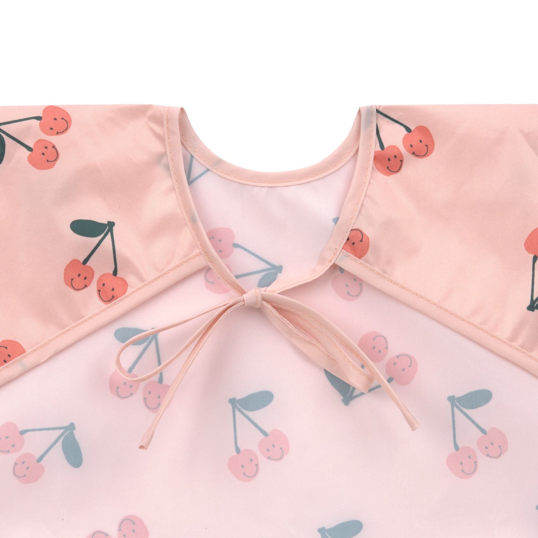 Lätzchen mit langen Ärmeln und Tasche (2 Stück) – Happy Fruits