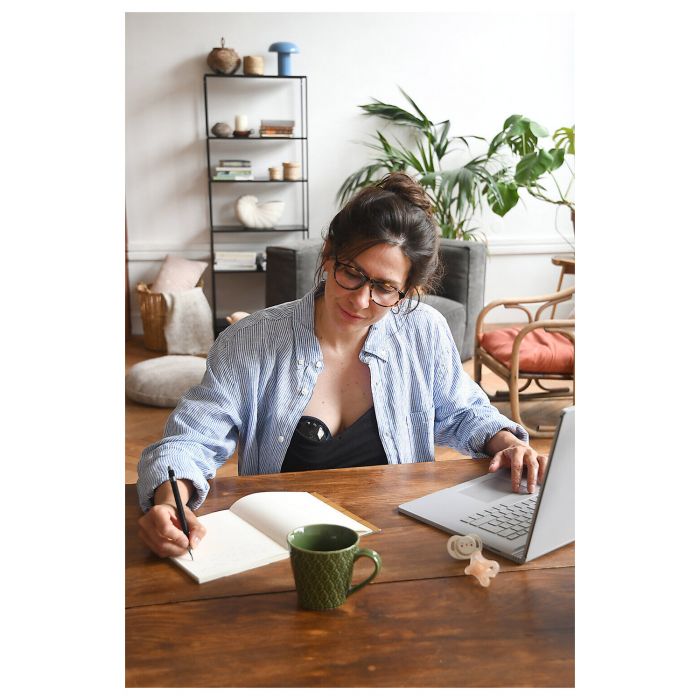 Tire-Lait électrique portable bleu nuit