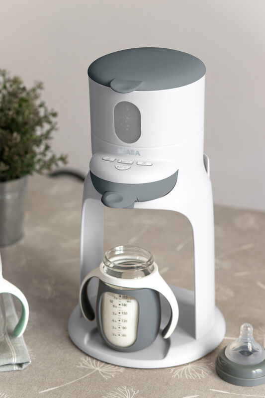 Bib Expresso white grey - Repas bébé