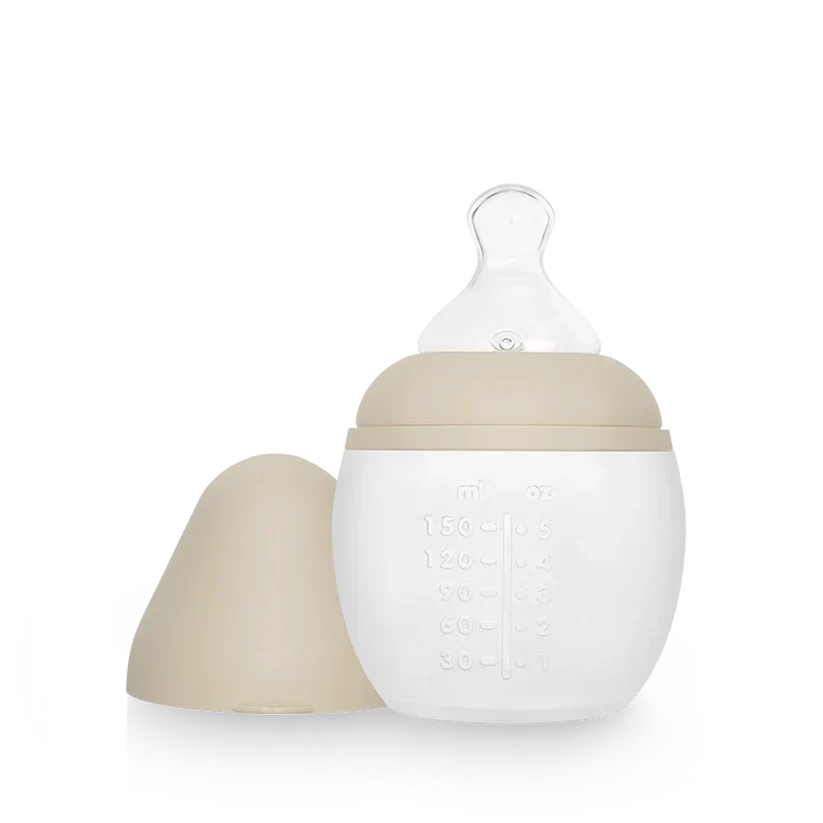 Babyflasche – 150 ml (verschiedene Farben  – Sand – MAHLZEIT