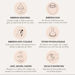 Biberon - 150 ml (divers coloris) - Repas bébé