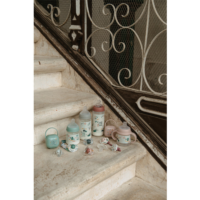 Silikon-Babyflasche mit mittlerem Durchfluss, 150 ml – a walk in the park