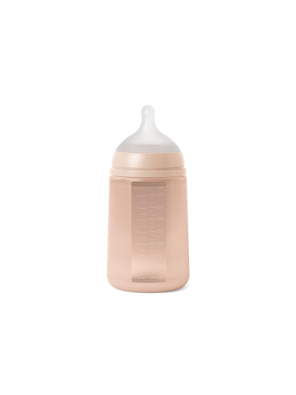 Soft Selection Silikon-Babyflasche 240 ml, Durchfluss M – (dvers