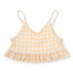 Bikini à volants - Yellow check (divers tailles) maillot
