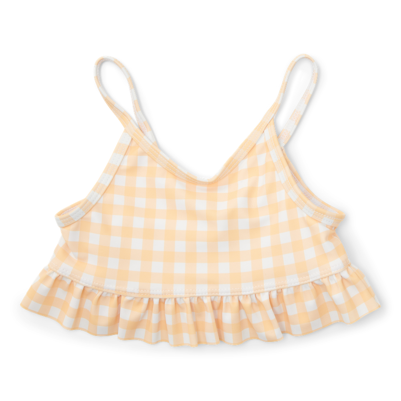 Bikini à volants - Yellow check (divers tailles) maillot