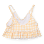 Bikini à volants - Yellow check (divers tailles) maillot