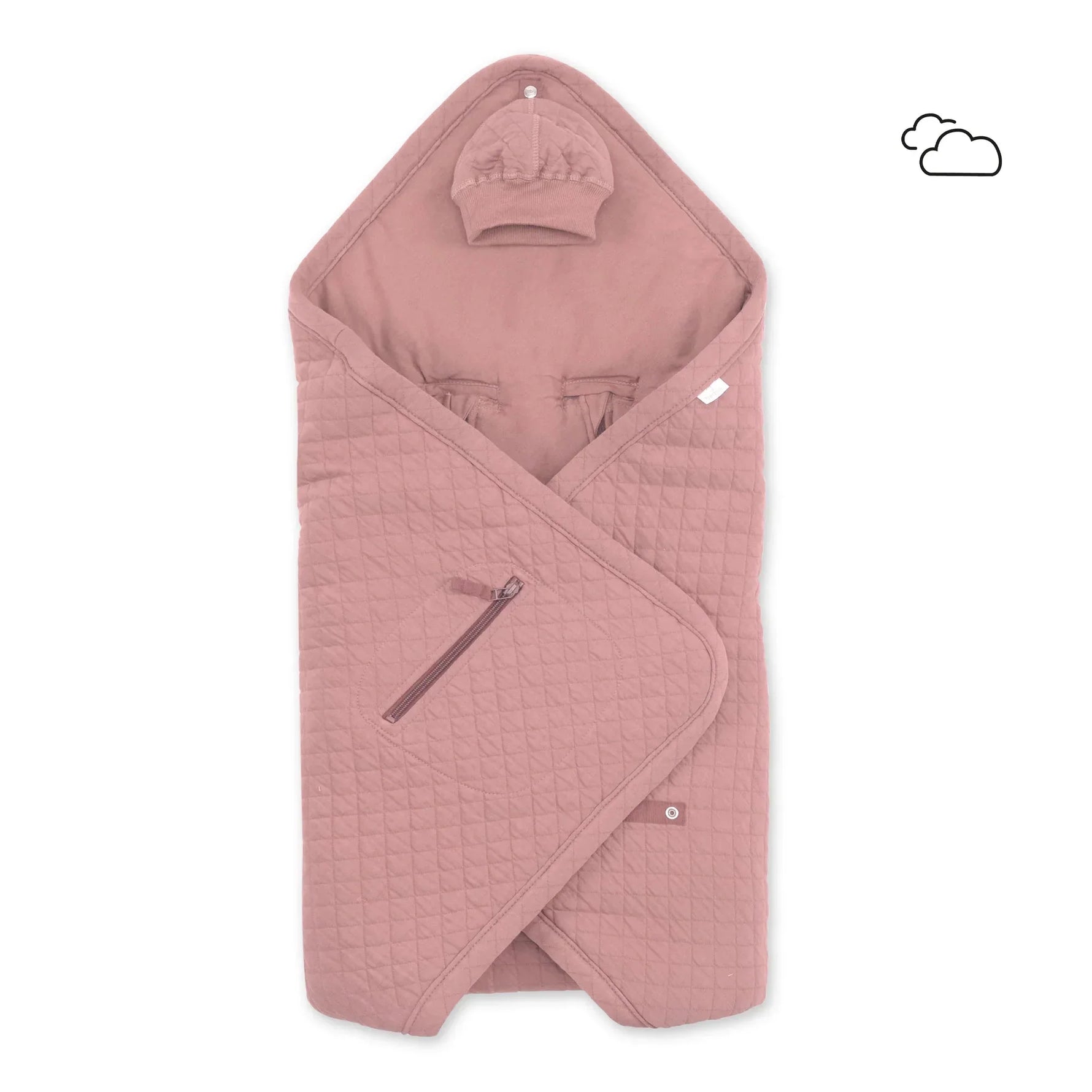 BISIDE 0–12 Monate, Steppdecke + Jersey (verschiedene Farben  –