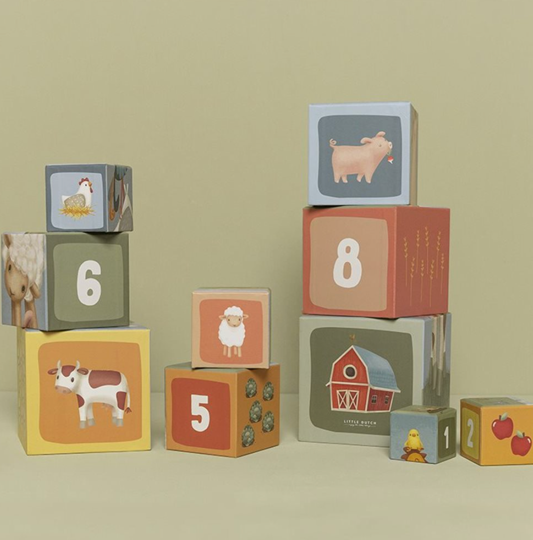 Blocs à empiler Little Farm - Toys