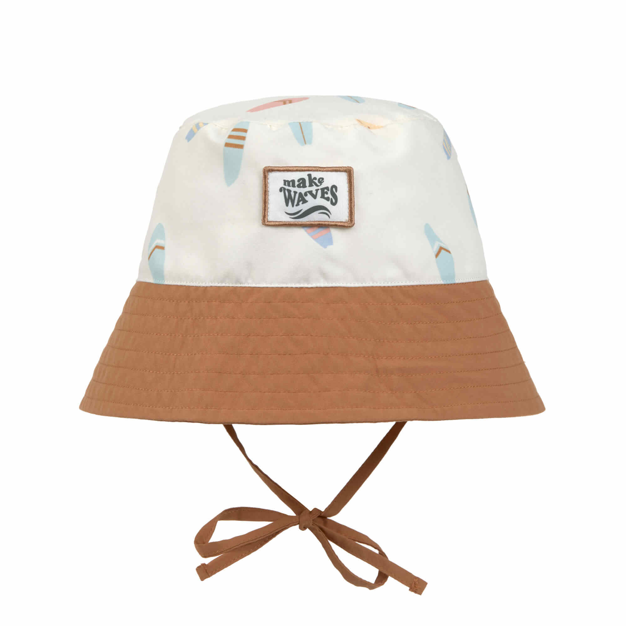 Bob anti-UV enfants - Planches de surf écru (divers