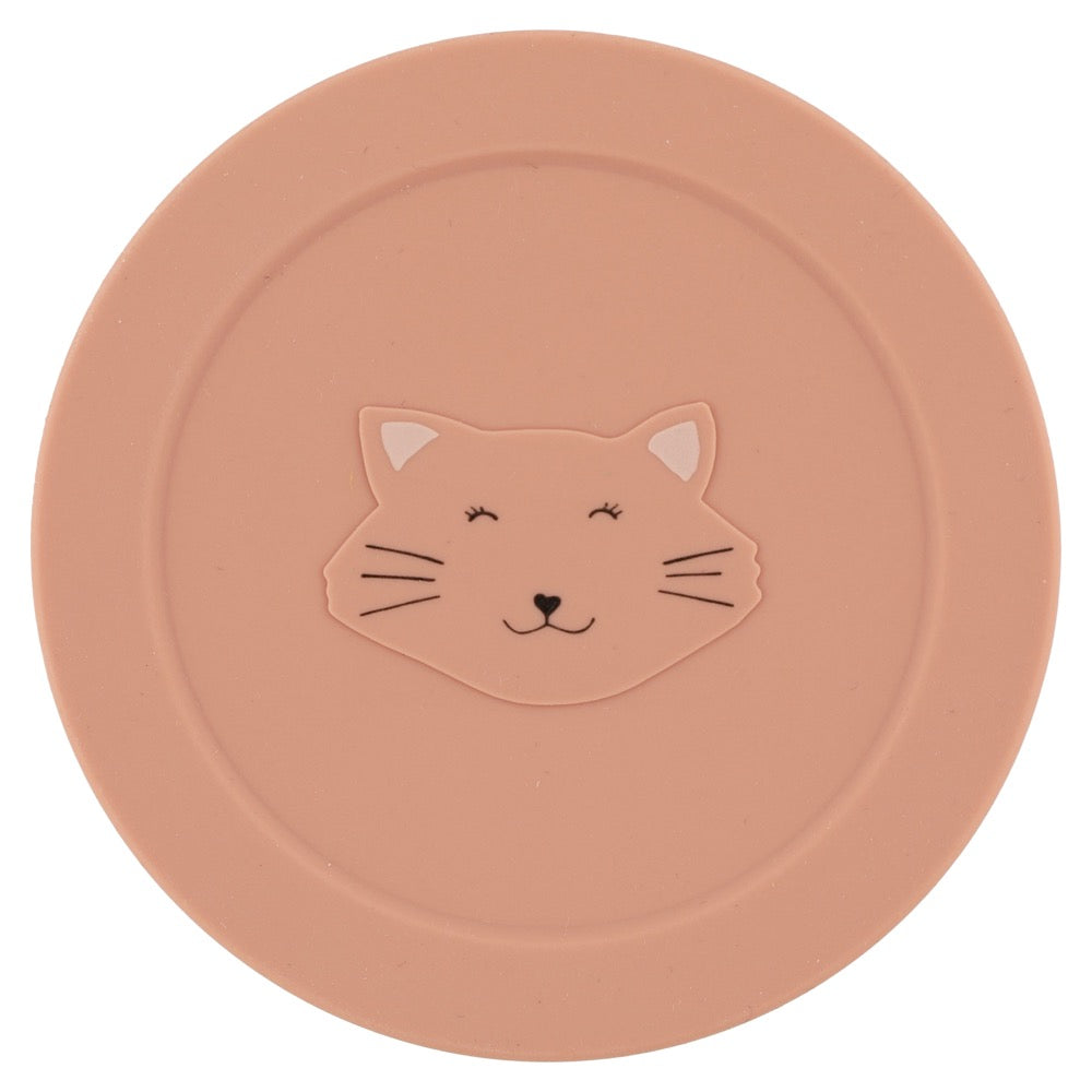 Boîte à collations en silicone - Mrs. Cat - Assiette