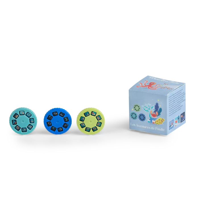 3er-Set Scheiben für Geschichtenlampe – Die Abenteuer