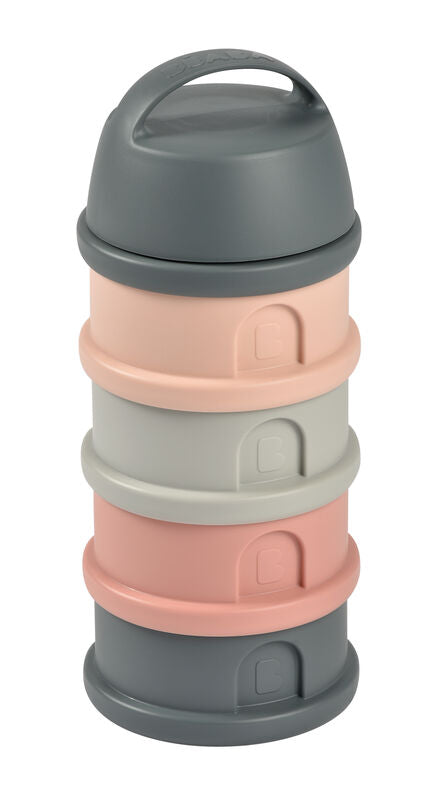 Boites doseuses de lait NEW (divers coloris) - grey pink -