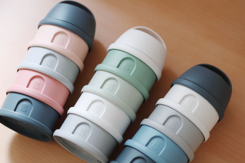 Boites doseuses de lait NEW (divers coloris) - Repas bébé