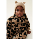 Bonnet en tricot côtelé avec oreilles d’ours Gina