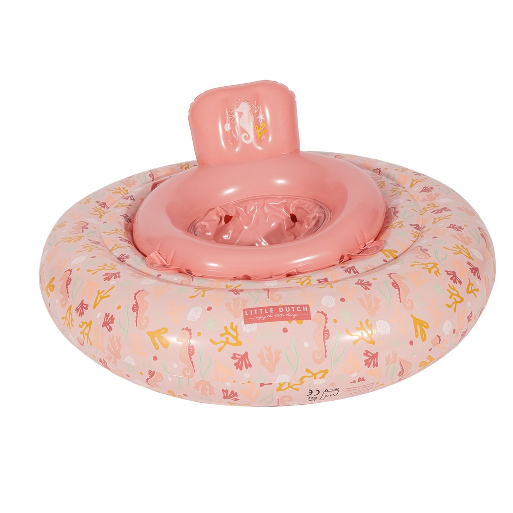 Bouée siège pour bébé- Ocean Dreams Pink - Accessoires bain