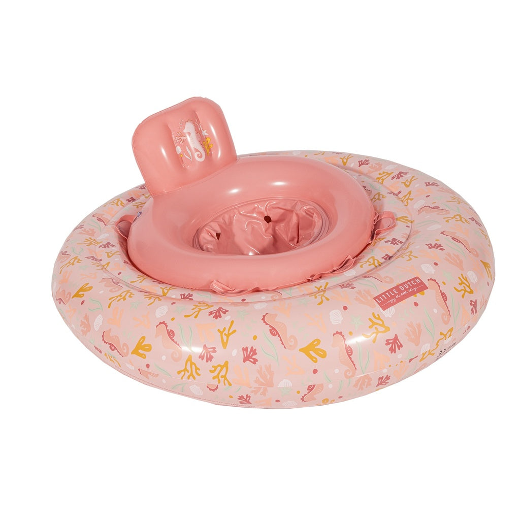 Bouée siège pour bébé- Ocean Dreams Pink - Accessoires bain