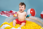 Bouteille sensorielle Move - Ducky - jouet bain