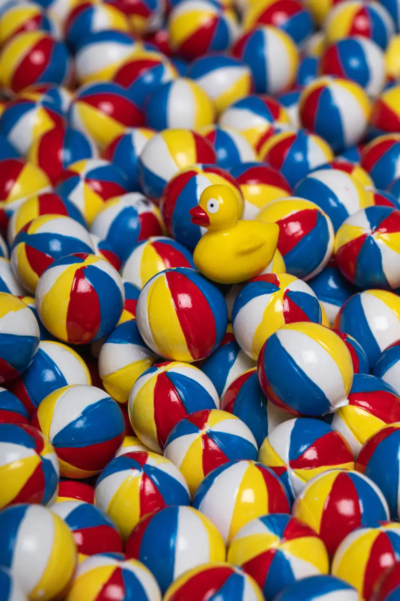 Bouteille sensorielle Move - Ducky - jouet bain