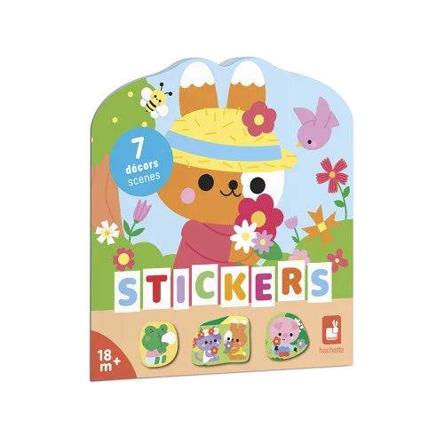 Cahier de Stickers et Décors La Campagne - Livre