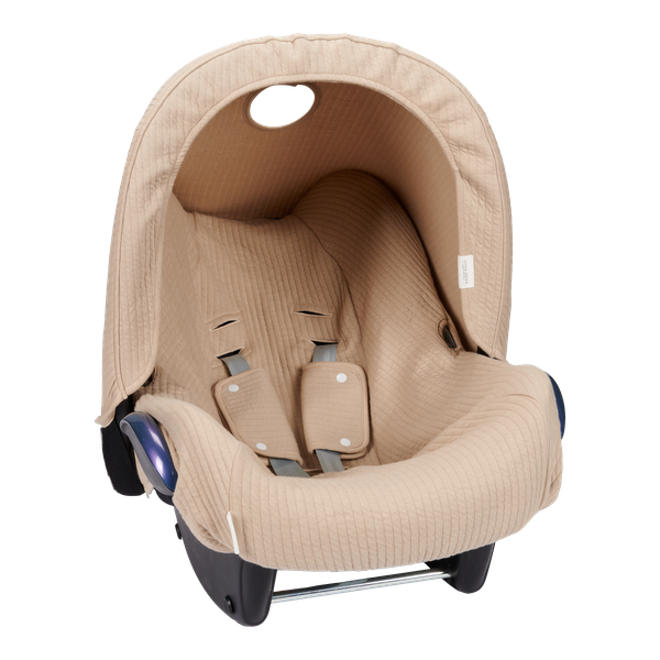 Car seat 0+ Pare soleil Pure beige - Voyage bébé