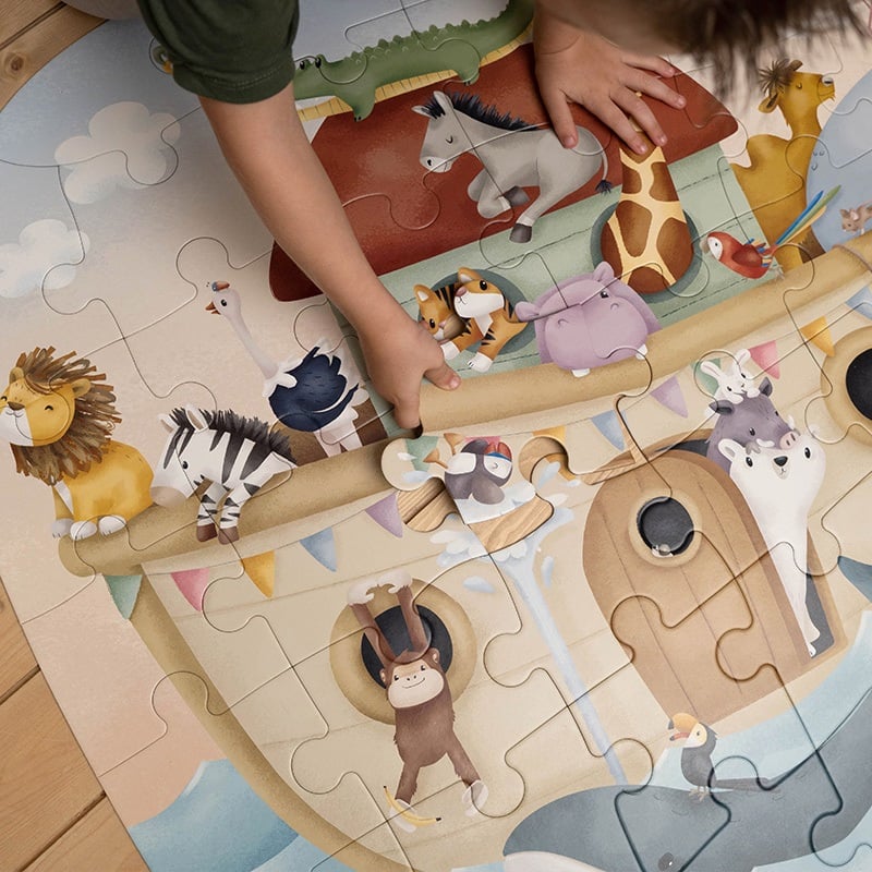 Casse-tête au sol arch de noé - puzzle