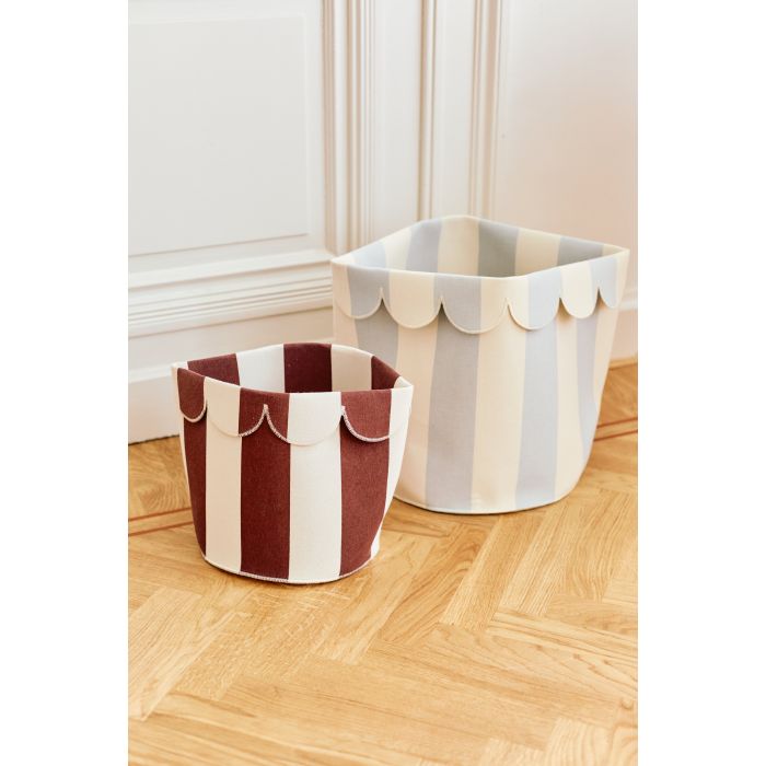 Panier - Biscuit Dreams - 35x35cm - Bleu Ciel