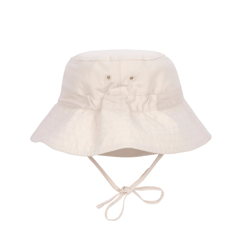 Chapeau anti-UV bébé (Bob),blanc cassé(divers tailles) -
