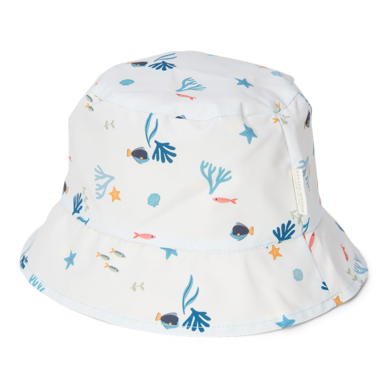 Chapeau réversible Honey Yellow / Ocean Treasures