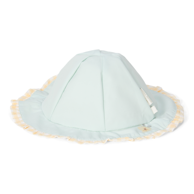 Chapeau réversible UV - Yelllow Chek / Light green (divers