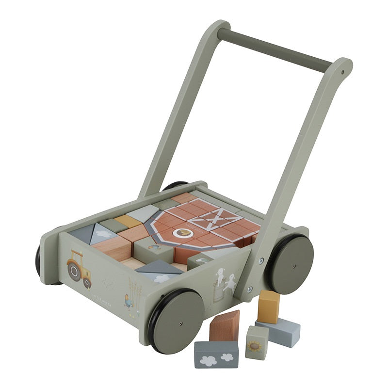 Chariot à blocs Little Farm - Toys
