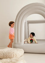 Château gonflable arc-en-ciel - Toys