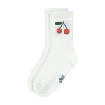 Chaussettes de tennis (3 pcs) - Little Gang Cerise (tailles