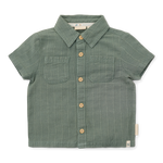 Chemisier manches courtes Forest Green (tailles 74-104)