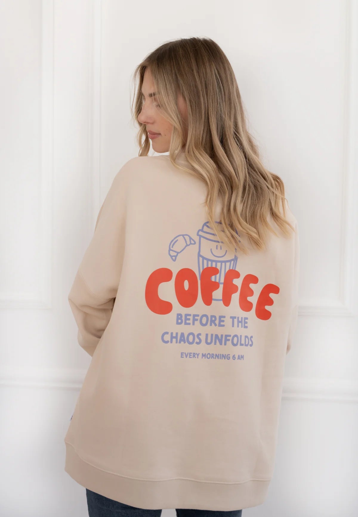 Sweat-shirt Coffee Mini & Me - Femmes