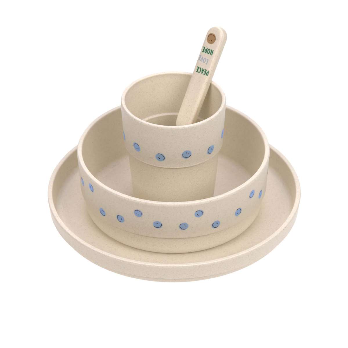 Coffret repas enfants Happy Rascals - Smile